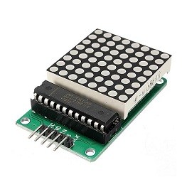 8x8 dot matrix display with MAX7219