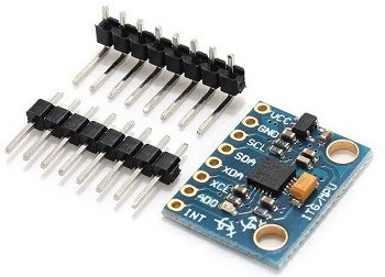 MPU6050 accelerometer and gyroscope